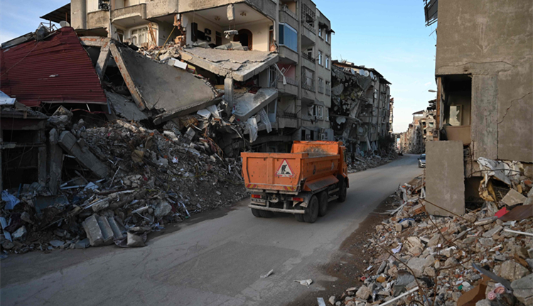 土耳其2月強震已致4.8萬餘人遇難