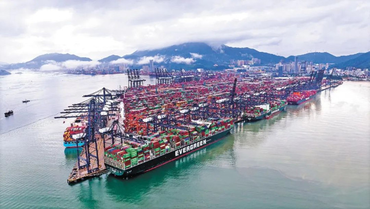 深圳前4個月外貿進出口1.08萬億元 同比增長3.9%