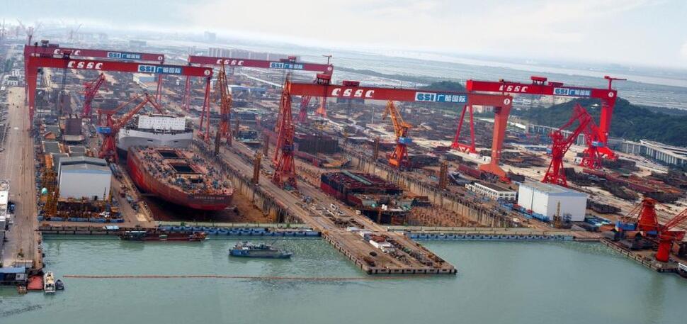 上半年中國造船三大指標均居世界第一