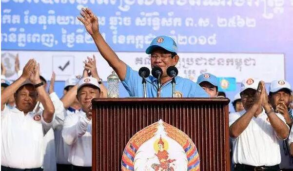 柬埔寨人民党宣布在大選中獲勝