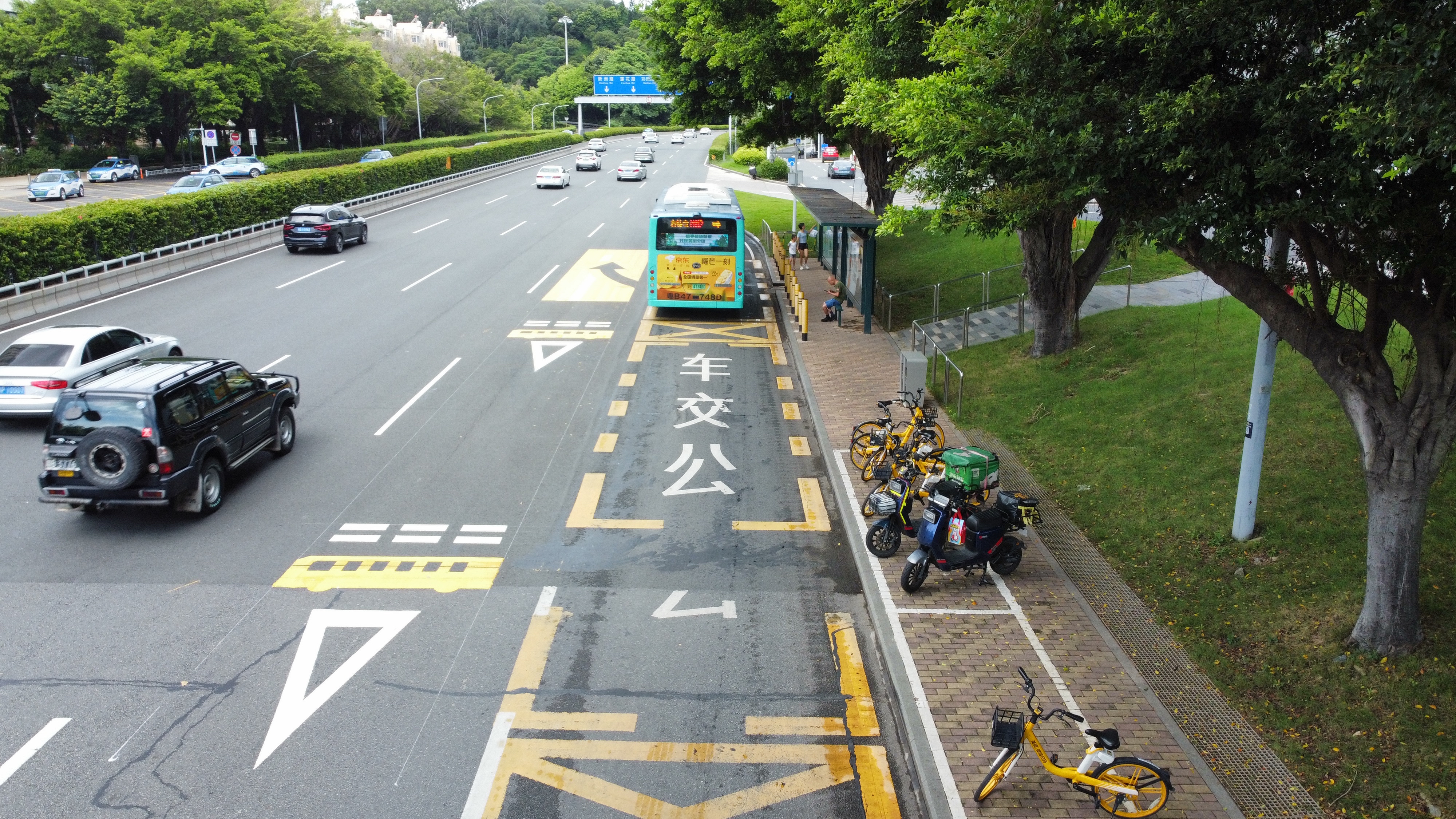 深圳在國內率先推出公交優先出站創新試點
