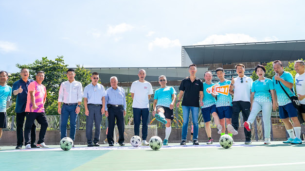 香港校董學會十周年舉辦「2023國慶會長盃」觀塘區足球嘉賓邀請賽