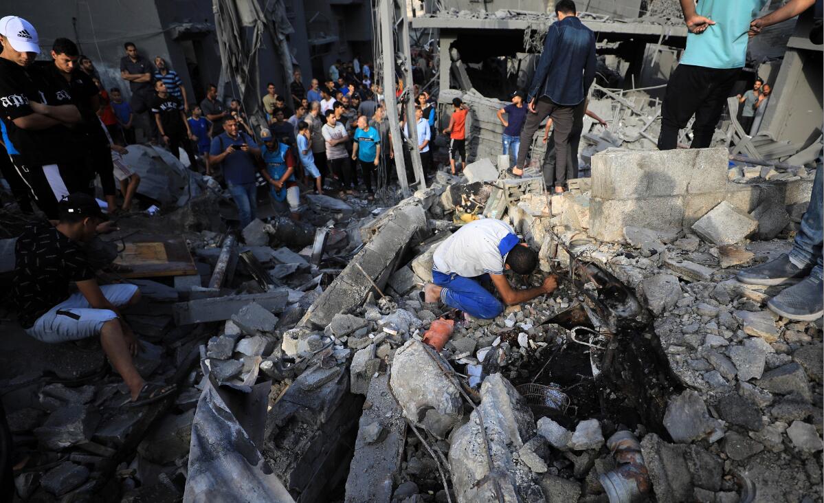 哈馬斯：以軍襲擊加沙地带致死人數超1.3萬 