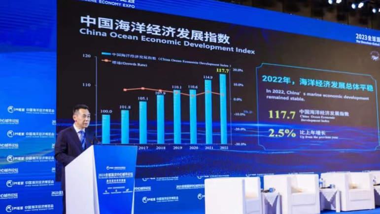 《2023中國海洋經濟發展指數》在深發布：2022年海洋經濟平穩發展