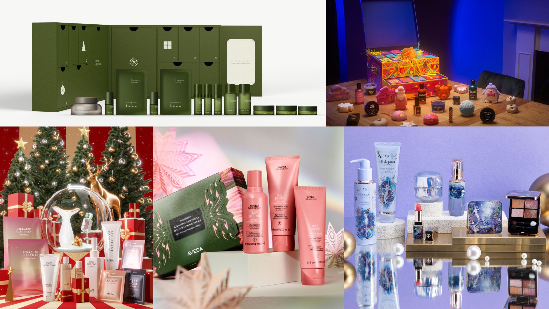 【美容】聖誕美容護膚套裝倒數月曆推介 高性價比設計夢幻