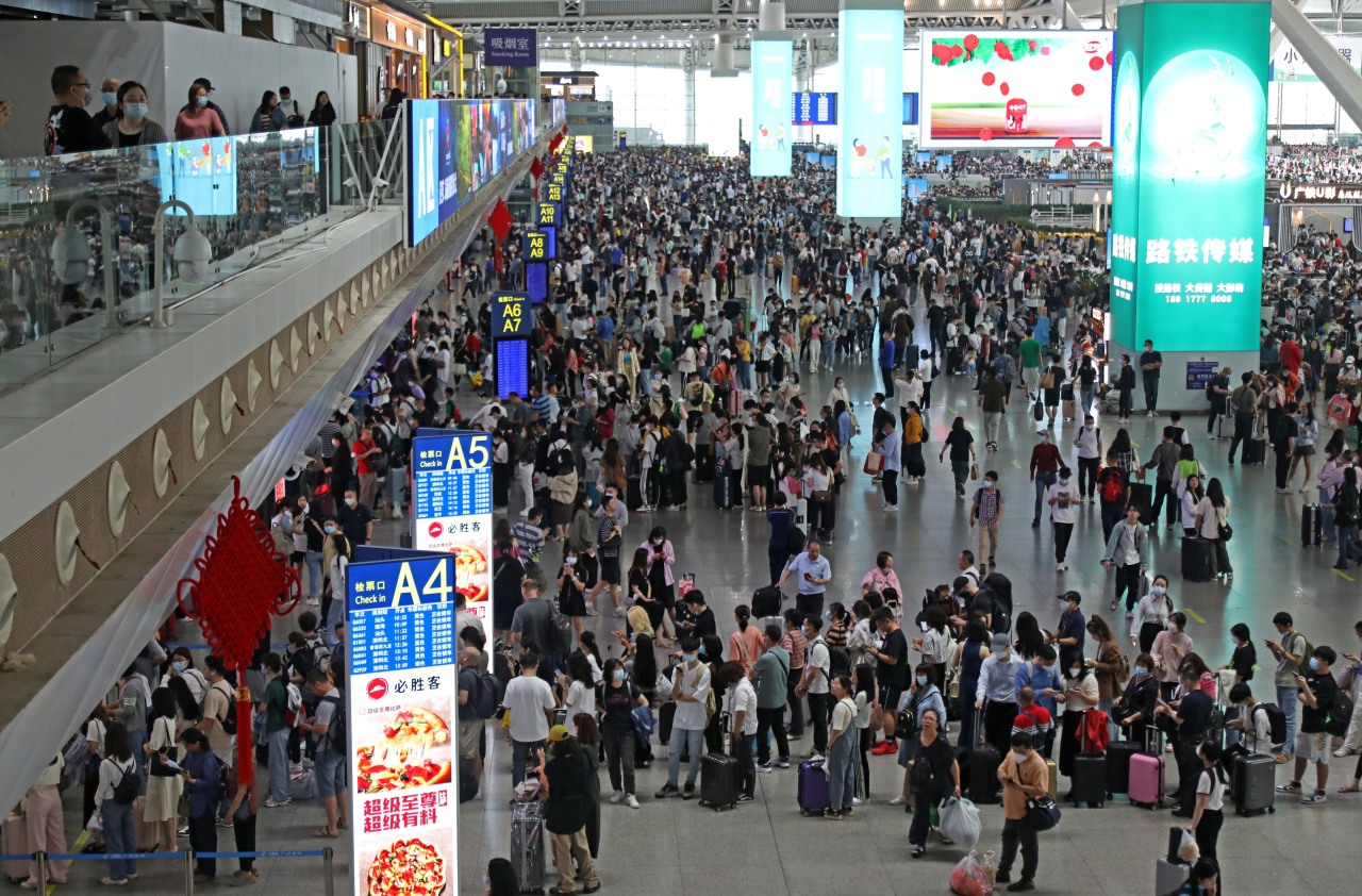 達歷年峰值 廣鐵今年發送旅客破5億人次