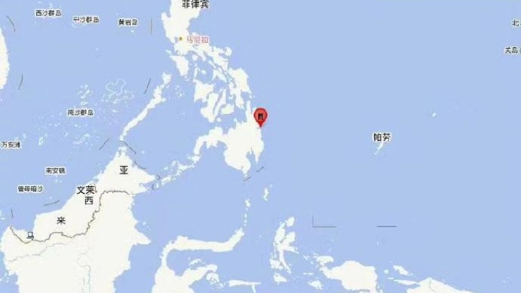 菲律賓棉蘭老島海域7.6級地震