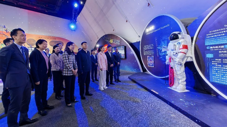 中國載人航天工程代表團完成港澳訪問任務