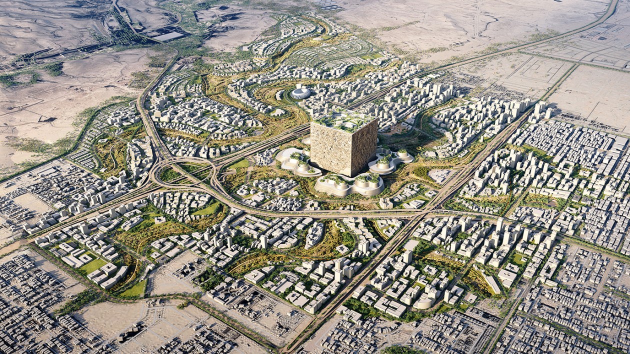 「中國方案」獲贊！中交建設者為沙特打造全球最大單體建築