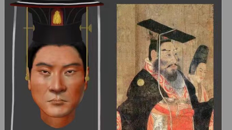 中國科技考古團隊復原古代帝王容貌
