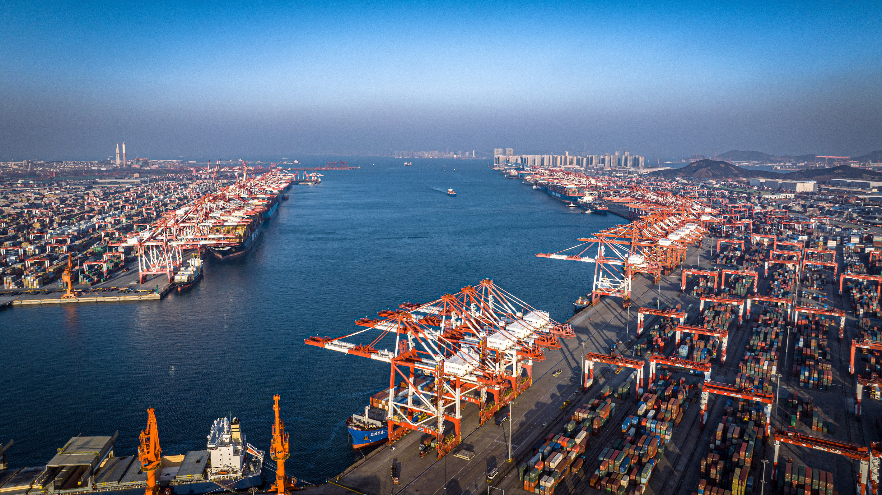 青島港2023年度業務量、經營業績雙雙穩步增長
