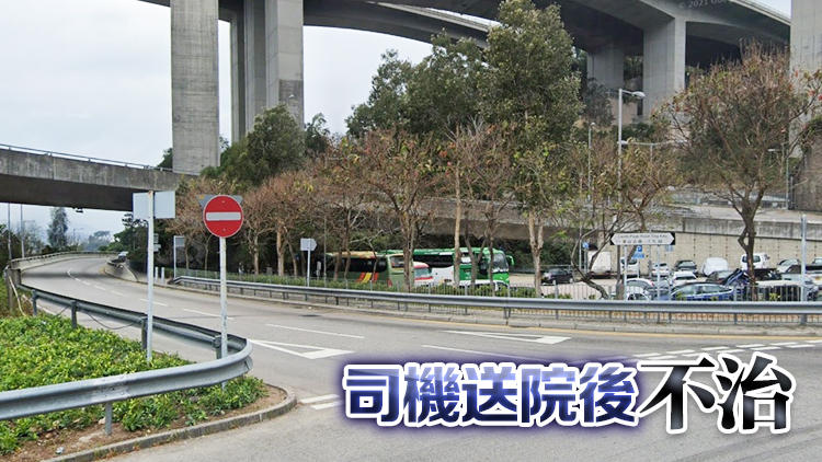 青山發生致命交通意外 1男子駕電單車撞欄身亡