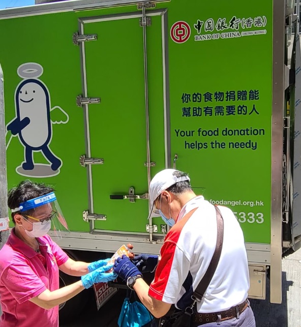 中银香港捐助惜食堂流动车
