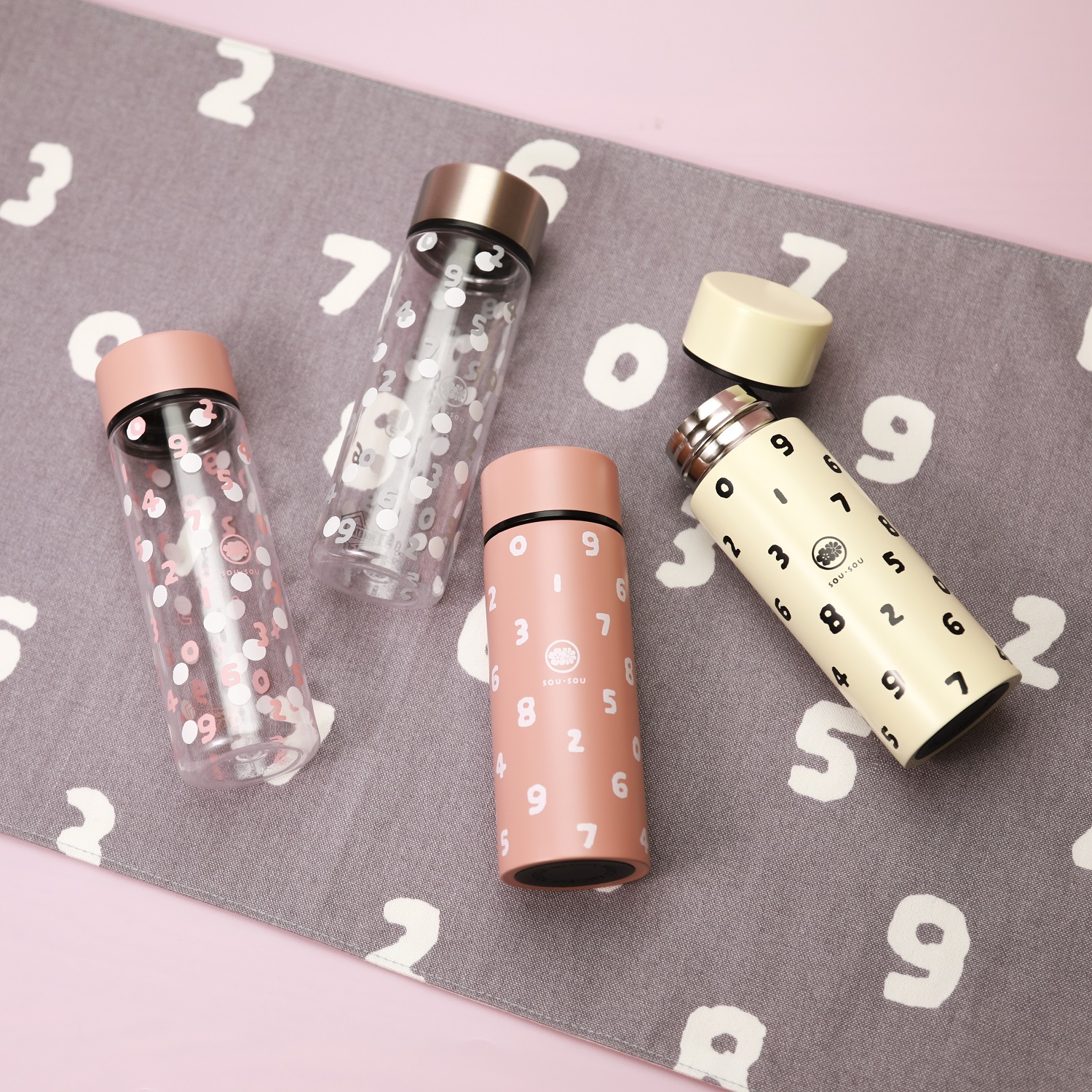 SOUSOU水瓶150毫升 - 銀色_ 粉紅_ 海軍藍 售價：HK$169.jpg