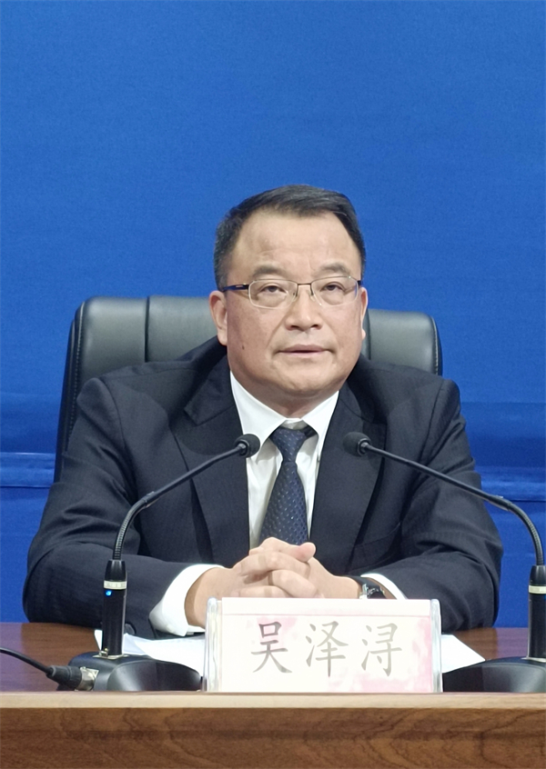 圖一 九江市財政局黨組書記、局長吳澤潯出席並發布相關情況.jpg