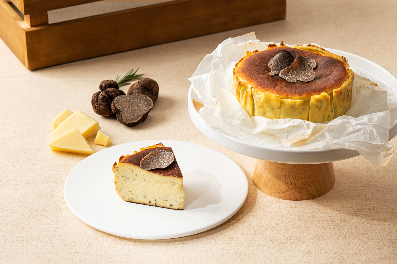 1_黑松露巴斯克芝士蛋糕 Truffle Basque Burnt Cheesecake.jpg