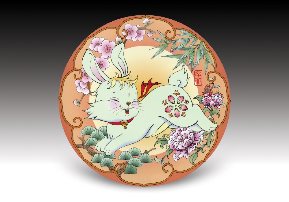 图四 玉风夜光生肖兔盘.jpg