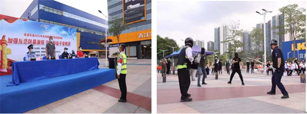 欧洲城广场防暴演练现场.jpg