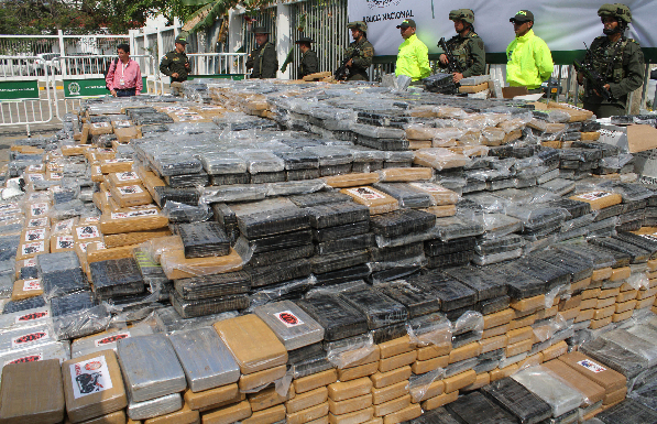 哥伦比亚缴可卡因新消息评论