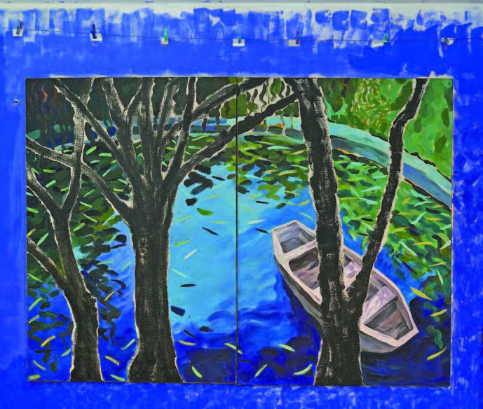  腦痙攣藝術家廖東梅 能文能畫我寫我話