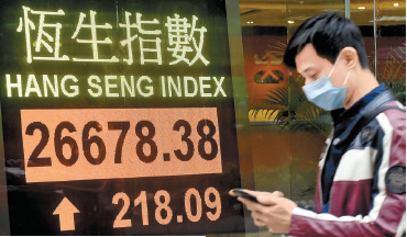 低息不變 科技股回勇 ATM帶動港股重上20天線