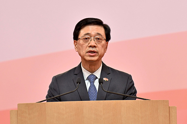 李家超：「港獨」和破壞分子死心不息 全力打擊本土恐怖主義