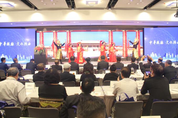 陕港文化产业合作项目推介会开场舞——大唐礼宾
