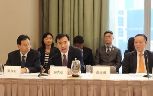 陜西省金融辦主任蘇虎超稱：金融交流為香港和陜西之間架起了一座絢麗的陜港合作大橋