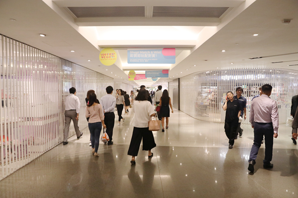 太古廣場金鐘廊不少商舖關門