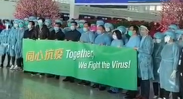 【直击包機回港】香港政府工作人員抵達武漢天河機場