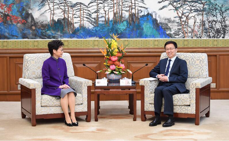 美媒：特朗普叫停制裁林鄭月娥