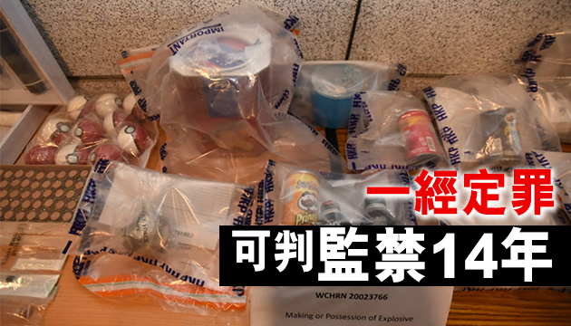 警破爆炸案 拘2人檢获化學品