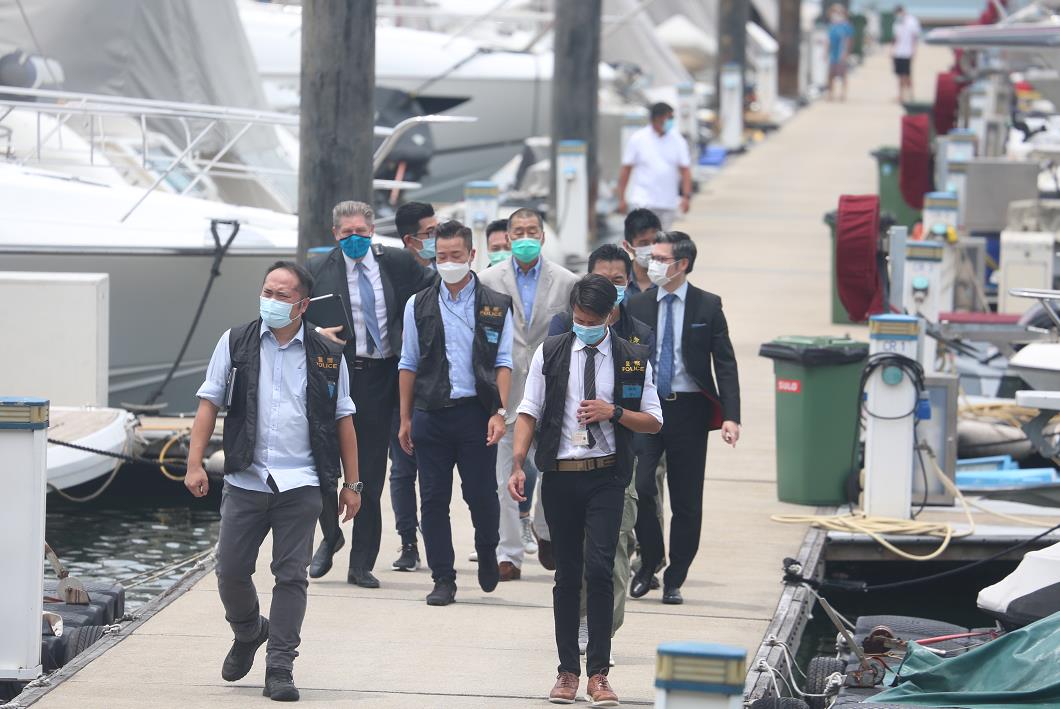 黎智英仍未獲釋 據悉押往西貢遊艇會搜查