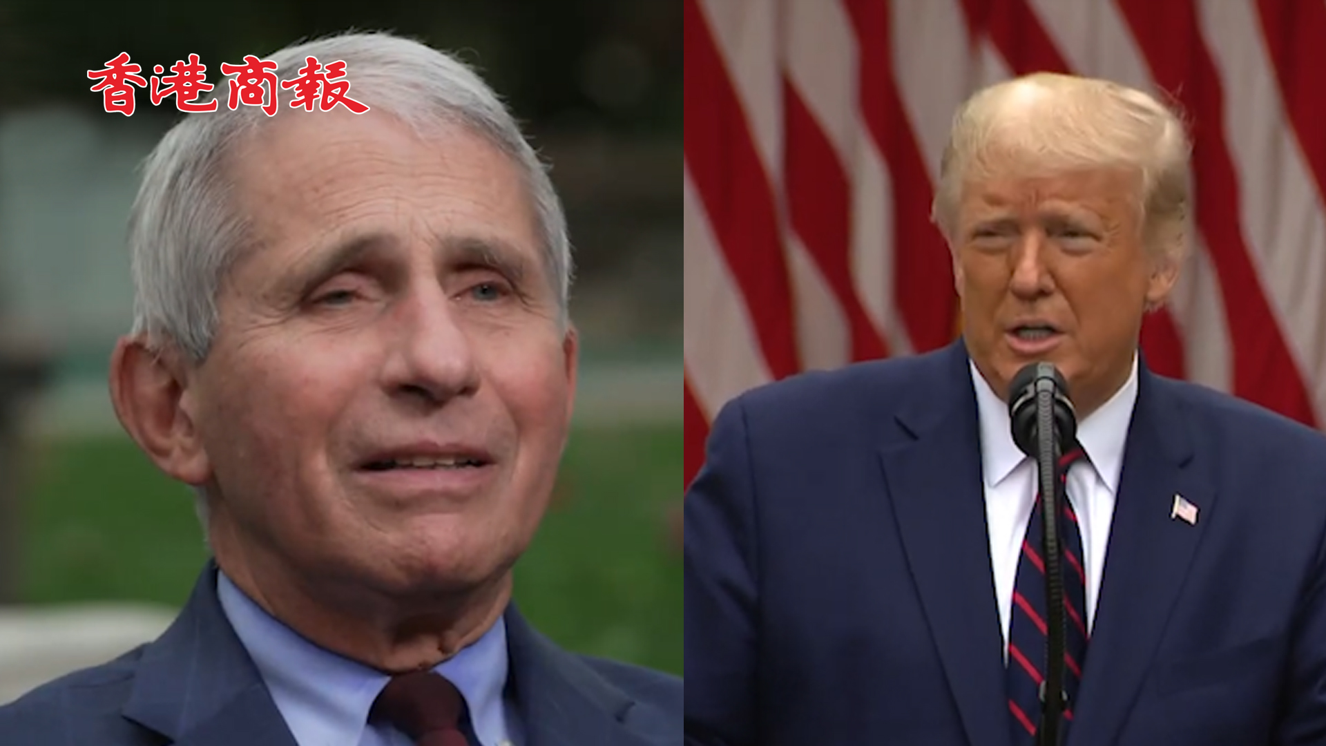 有片丨福奇：我對特朗普感染新冠病毒並不驚訝