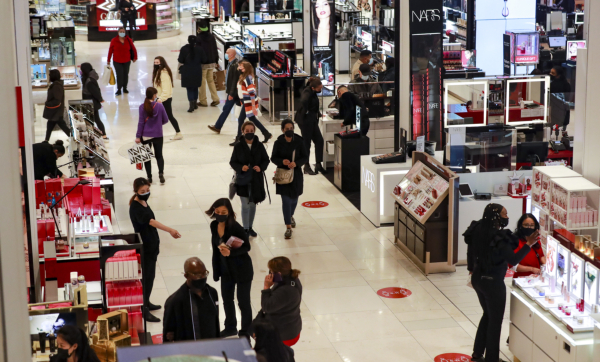 美消費信心跌至7周低點 支出或趨謹慎