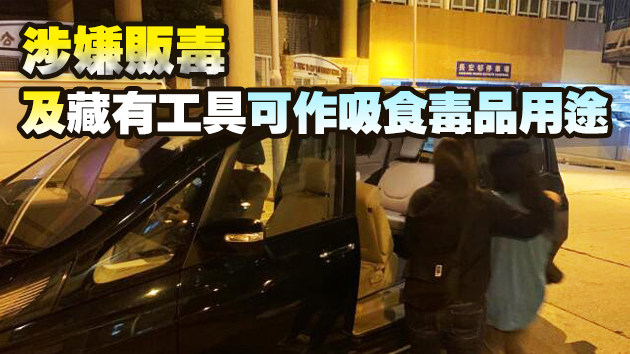 警方長宏邨檢獲約11克冰毒 一女子被捕