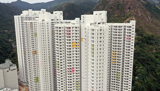 房委會預計駿洋邨第一至第三座將於12月入伙