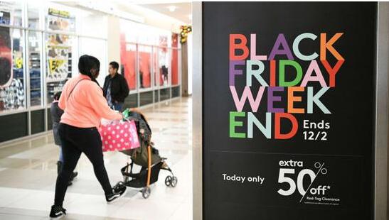 美國感恩節在線銷售額達51億美元 同比增長近22%