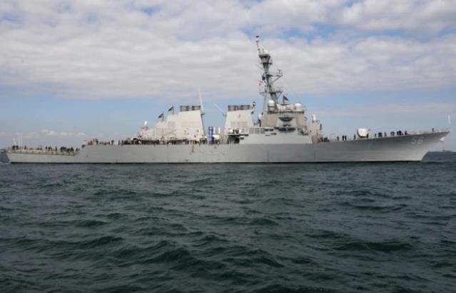 台防務部門稱一艘美艦駛經台灣海峽 拜登就任後首次