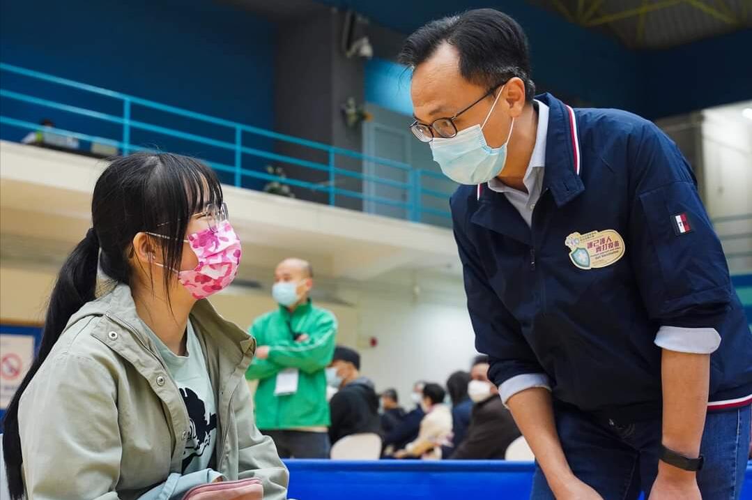 聶德權：周日市民踴躍接種疫苗