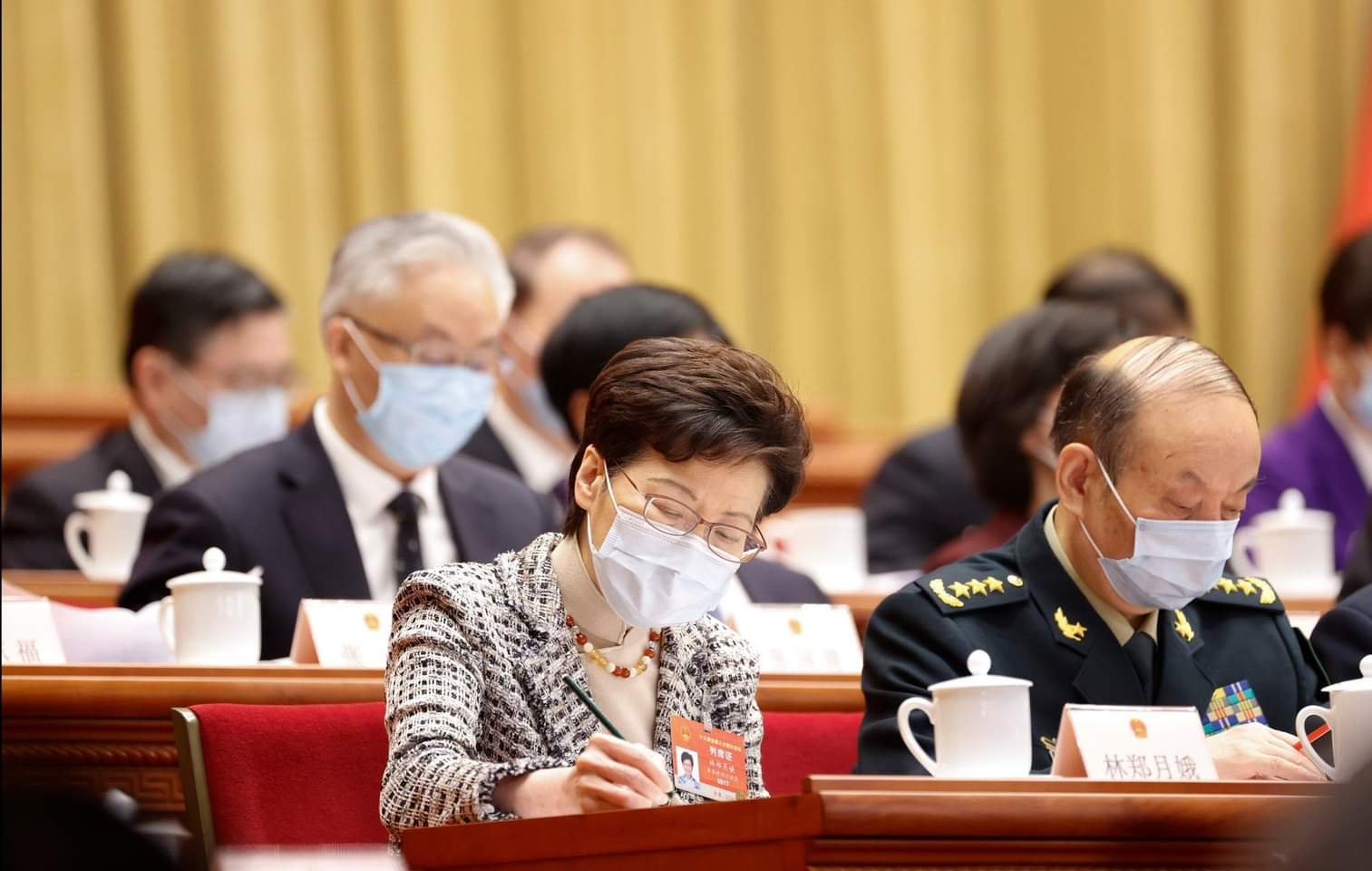 林鄭月娥：「十四五」規劃新增涉港內容将带来无限机遇