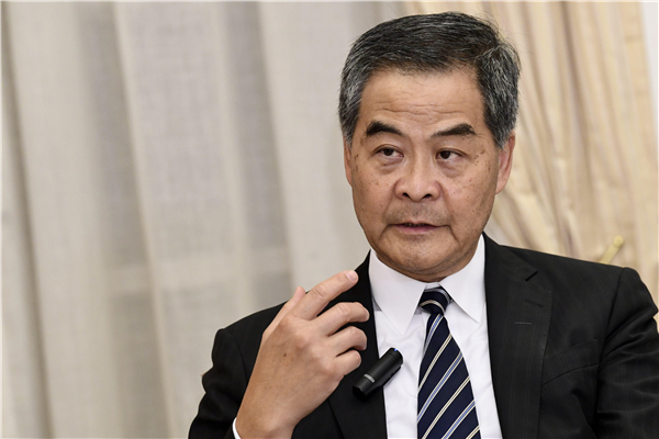 梁振英：完善香港選舉制度決定說明中央進一步解決香港政治問題決心