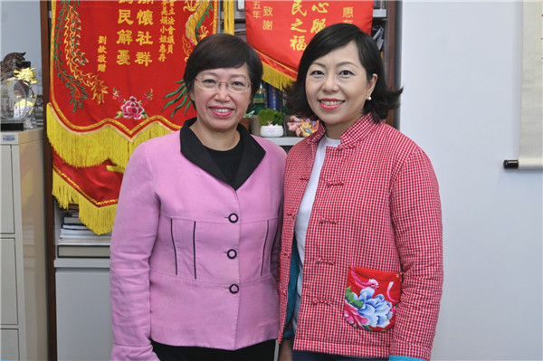 亞太法律協會會長訪問立法會議員麥美娟 