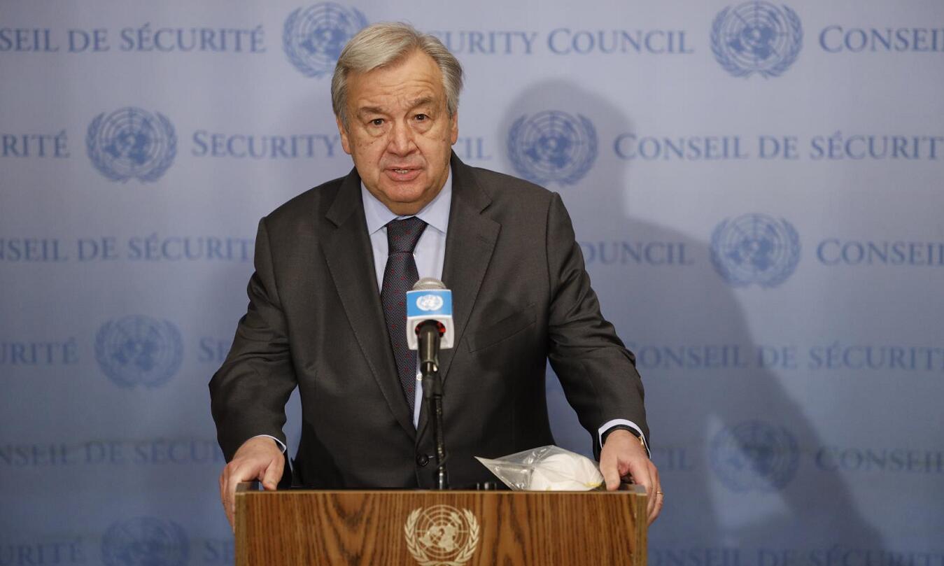 聯合國秘書長期待中美高層會晤取得積極成果