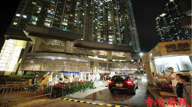 多图｜政府宣布对將軍澳指明「受限區域」进行強檢