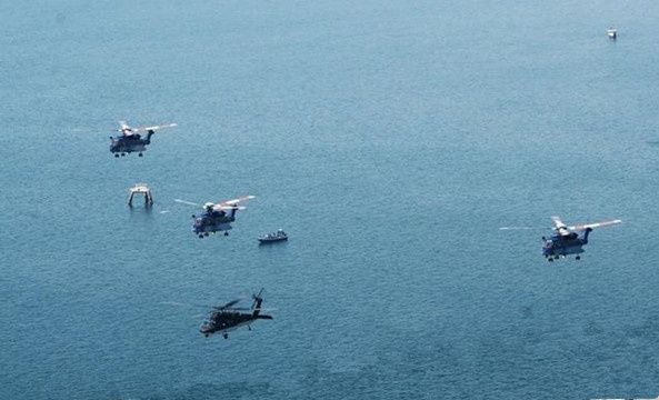 沙特在波斯灣進行軍演 提升應對石油設施遇襲事件水平