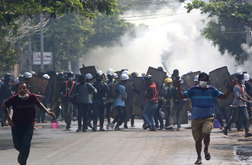 緬甸164名示威者死亡 緬軍方稱對此感到「遺憾」