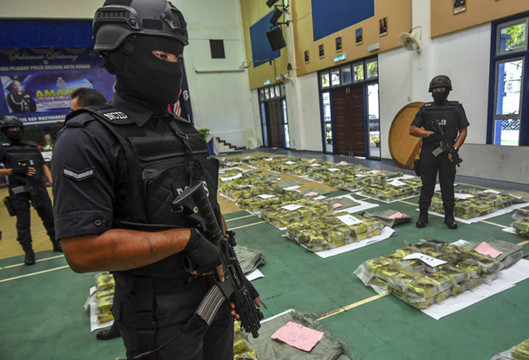 馬來西亞破獲史上最大宗毒品案 案值逾50億林吉特