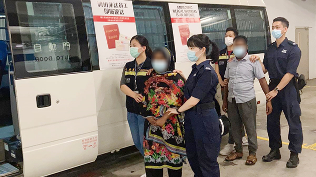 入境處打擊非法勞工 拘捕7人包括2名僱主