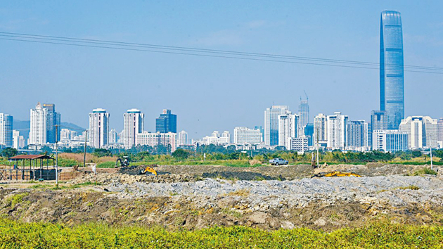 新田落馬洲發展研究向立會申請撥款